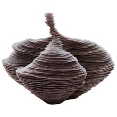 Glass Lidded Box Contemporary Craft by Artist Karen Lise Krabbe