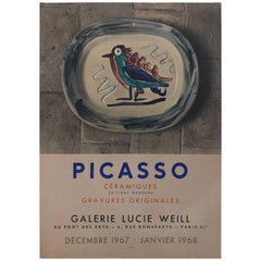 Picasso Lithography, circa 1960