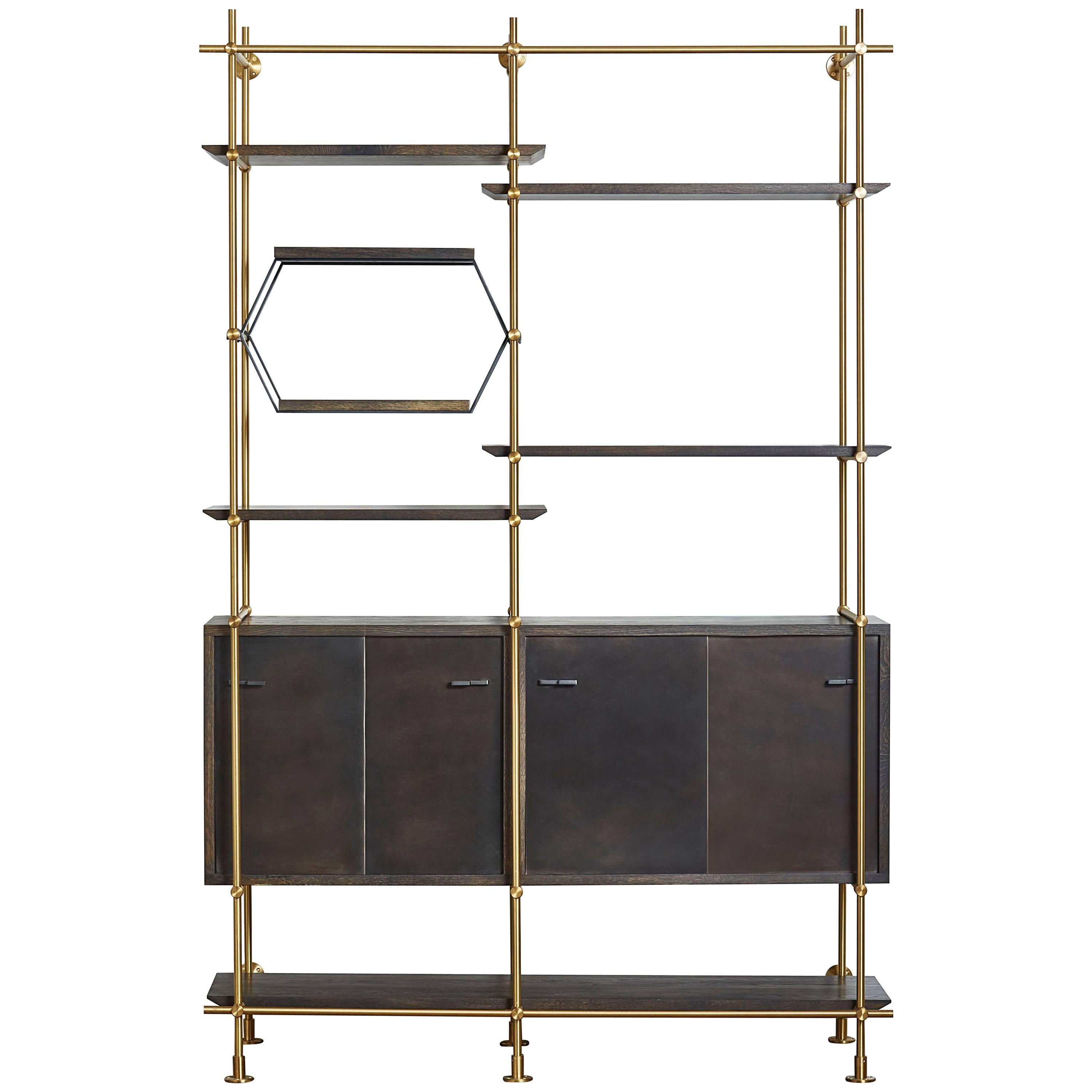Amuneal's Collector's 2 Bay Shelving Unit