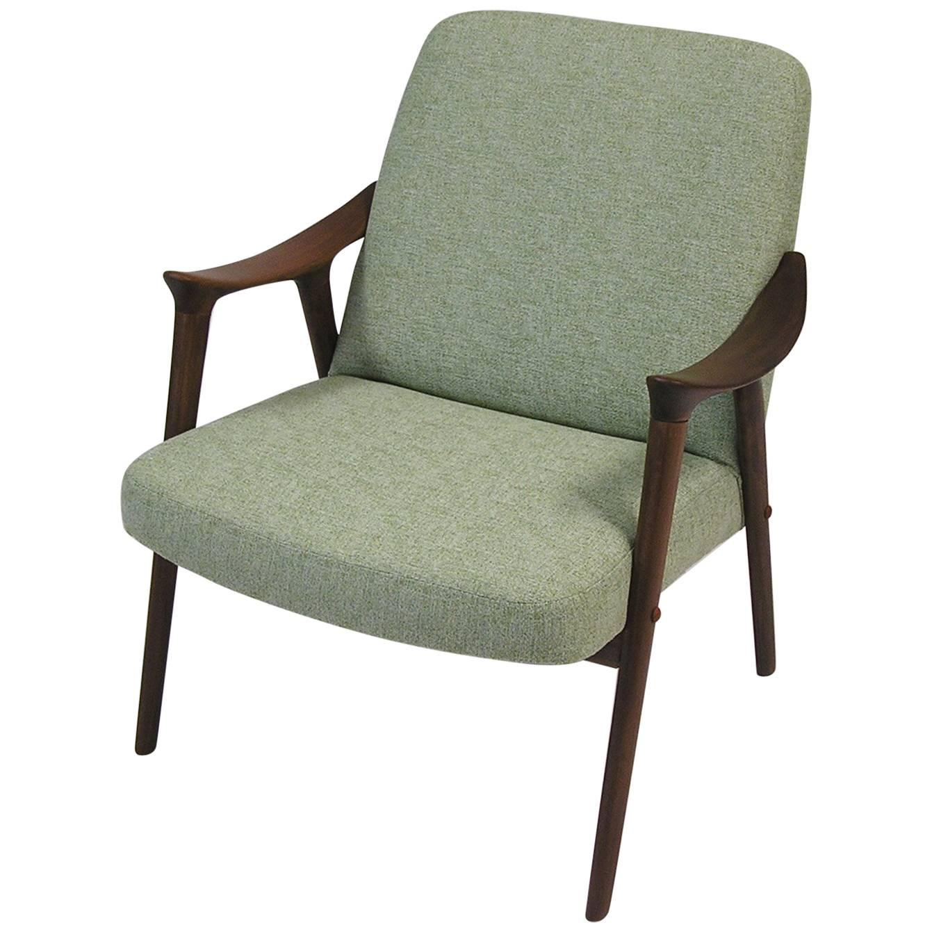 1960s Teak Lounge Chair by Ingmar Relling for Westnofa, Norway