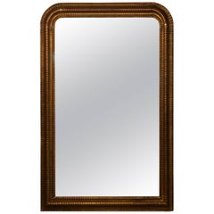 Antique French Louis Philippe Gold Mirror