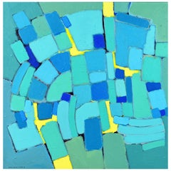 'Arrondissement' Contemporary Mid-Century Style Abstract by Lars Hegelund 4