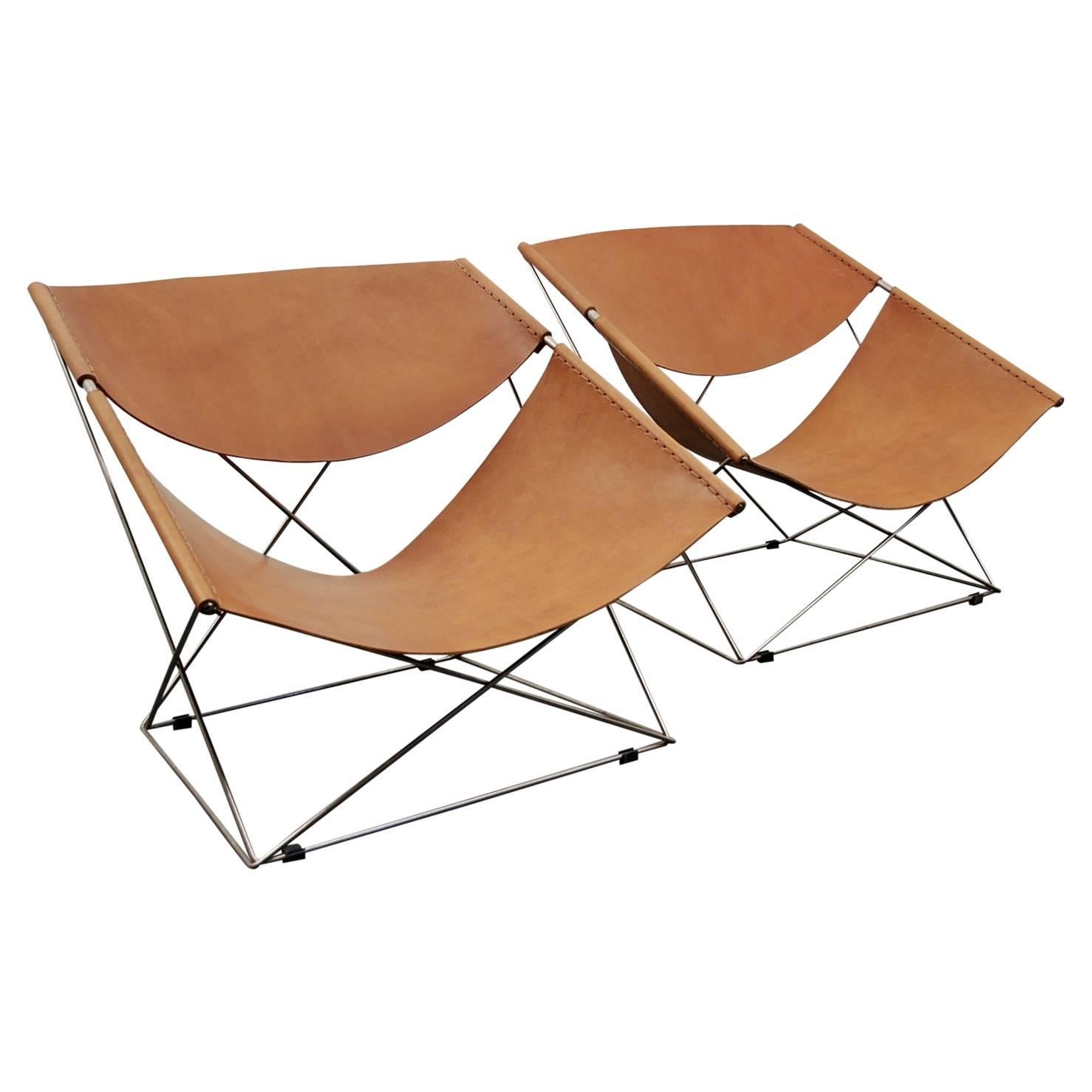 Pierre Paulin "Butterfly" Pair of Seats For Sale
