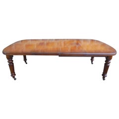 Antique Mahogany Extending Wind Out Dining Table