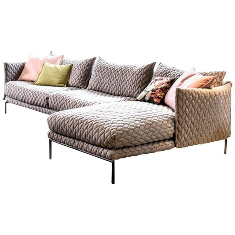 Moroso Gentry Sofa by Patricia Urquiola Available in Quick