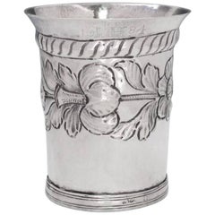 Antique Charles II Silver Beaker