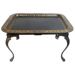 English Regency Papier Mâché Tray Table 10