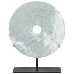 Chinese Celadon Jade Bi Disc