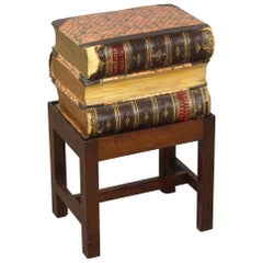Books on Stand Side Table