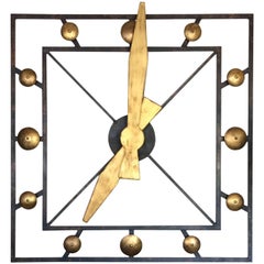 Vintage Monumental Decorative Clock Face