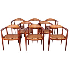 Set of Eight "Classic" Chairs by Hans Wegner for Johannes Hansen