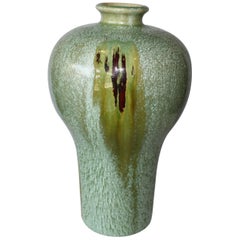 Vintage Drip Glazed Vase
