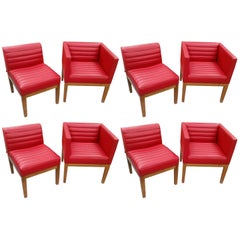 David Linley Eight Dining Chairs