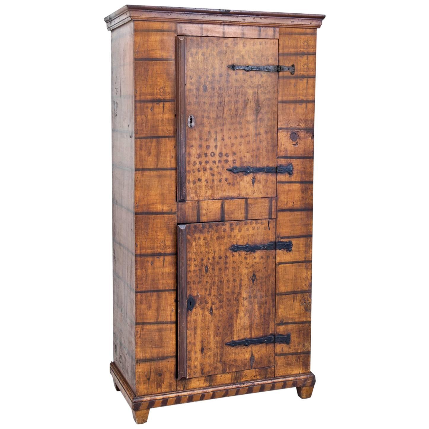 Bread Cabinet, Dated 1837