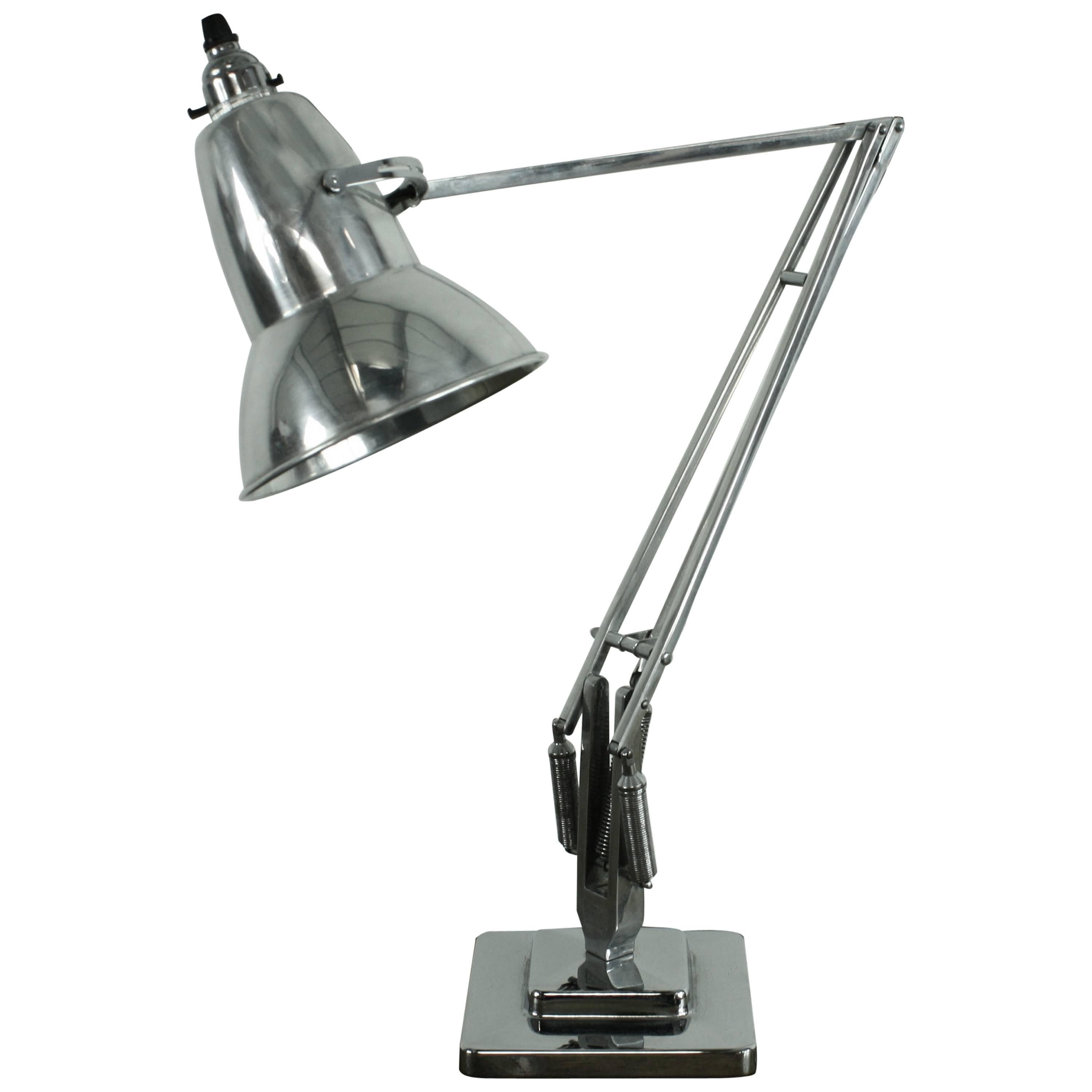 Vintage 1930s George Carwardine for Herbert Terry Stripped Anglepoise Lamp