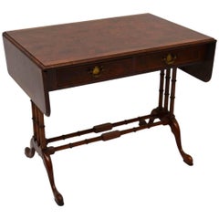 Antique Burr Walnut Sofa Table 9