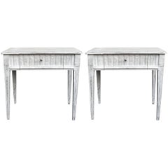 Pair of Antique French, 19th Century Side Tables/Consoles