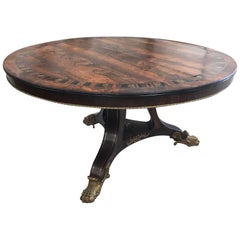 Early Regency Rosewood Centre Table