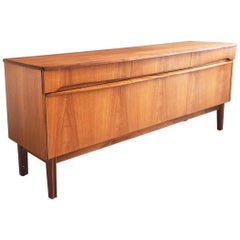 1960s Danish Modern Mid-Century Long Teak Contoured Sideboard 4
