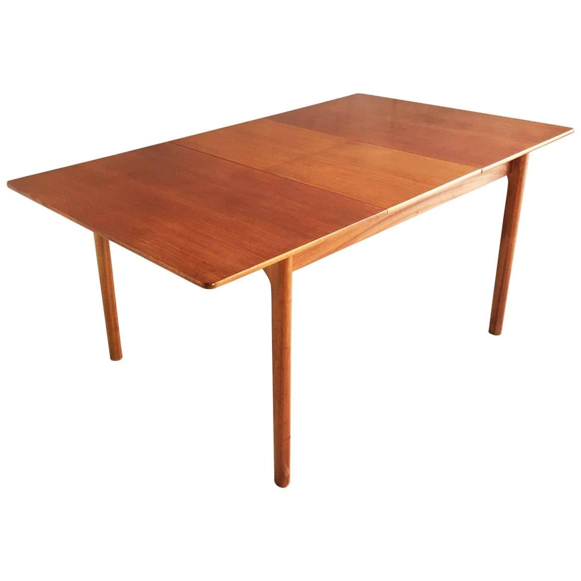 Vintage Mid-Century Modern, 1960s A.H. McIntosh of Kirkaldy Extending Dining Tab For Sale