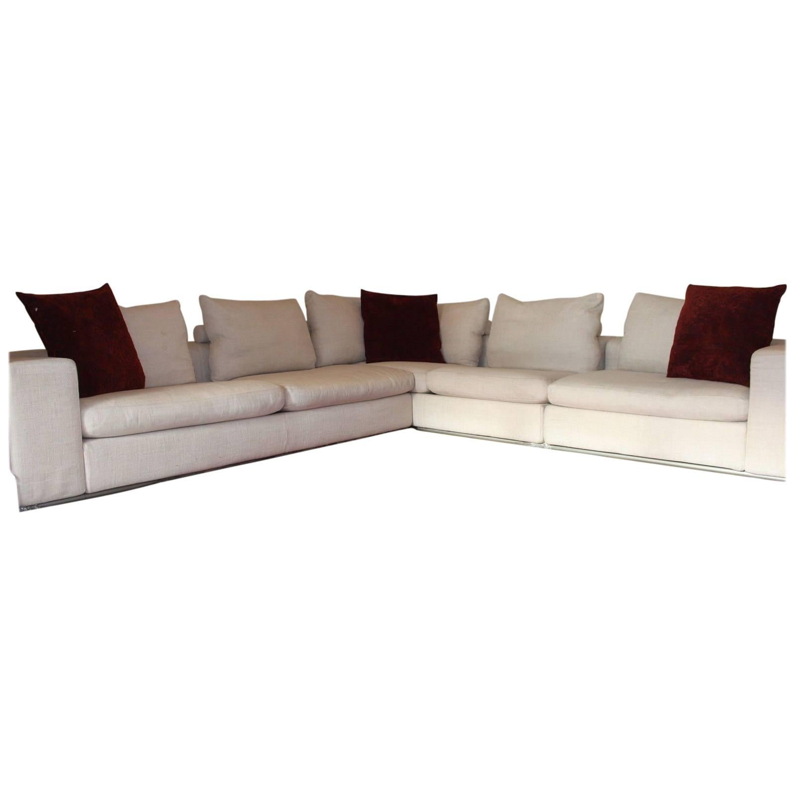 Flexform Modular Sectional Sofa Suite by Antonio Citterio by Harrods