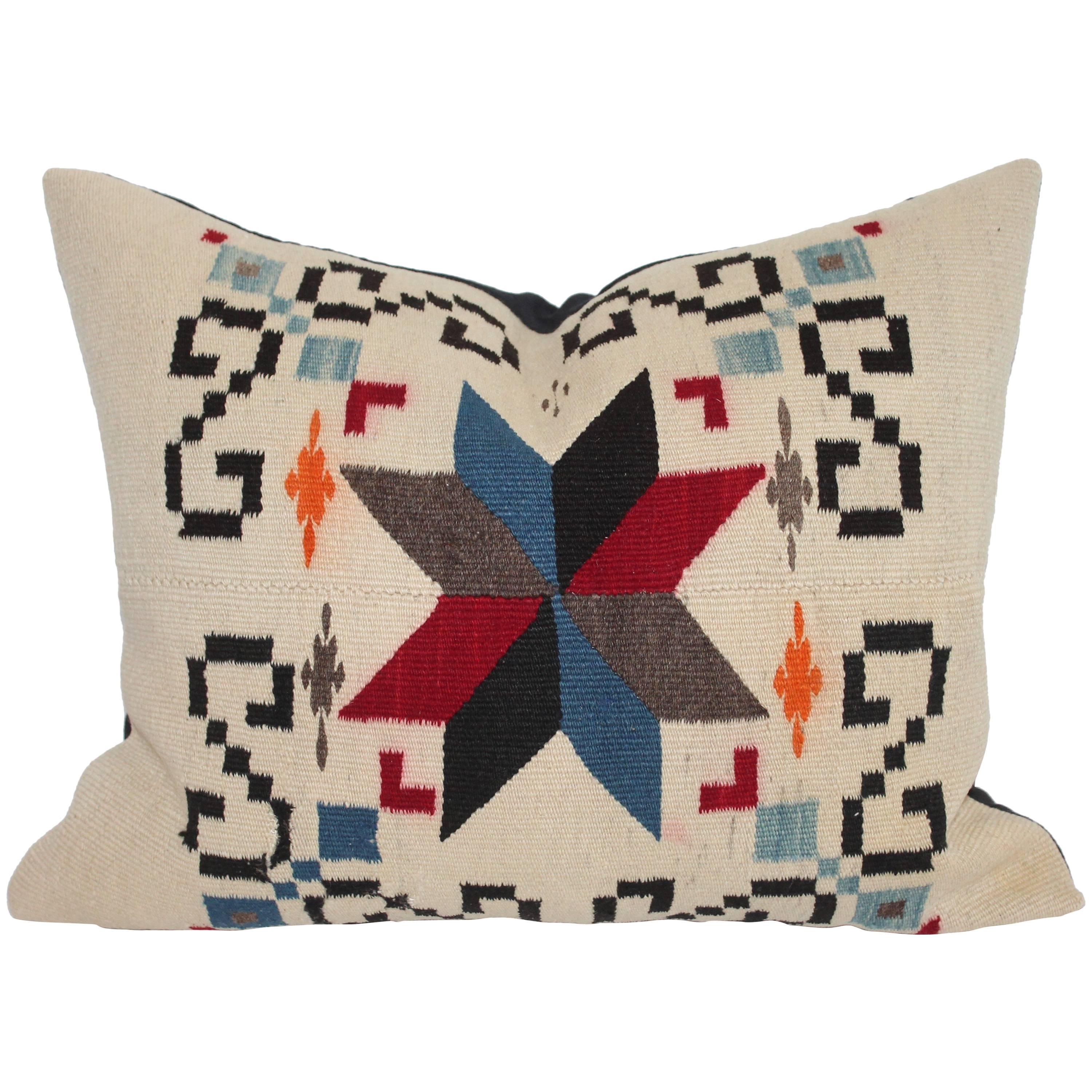 Tex Coco Mexican/American Indian Weaving Pillow