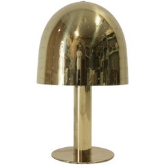 Incredibly Rare and Large Table Lamp in Brass by Hans Agne Jakobson, 1970s