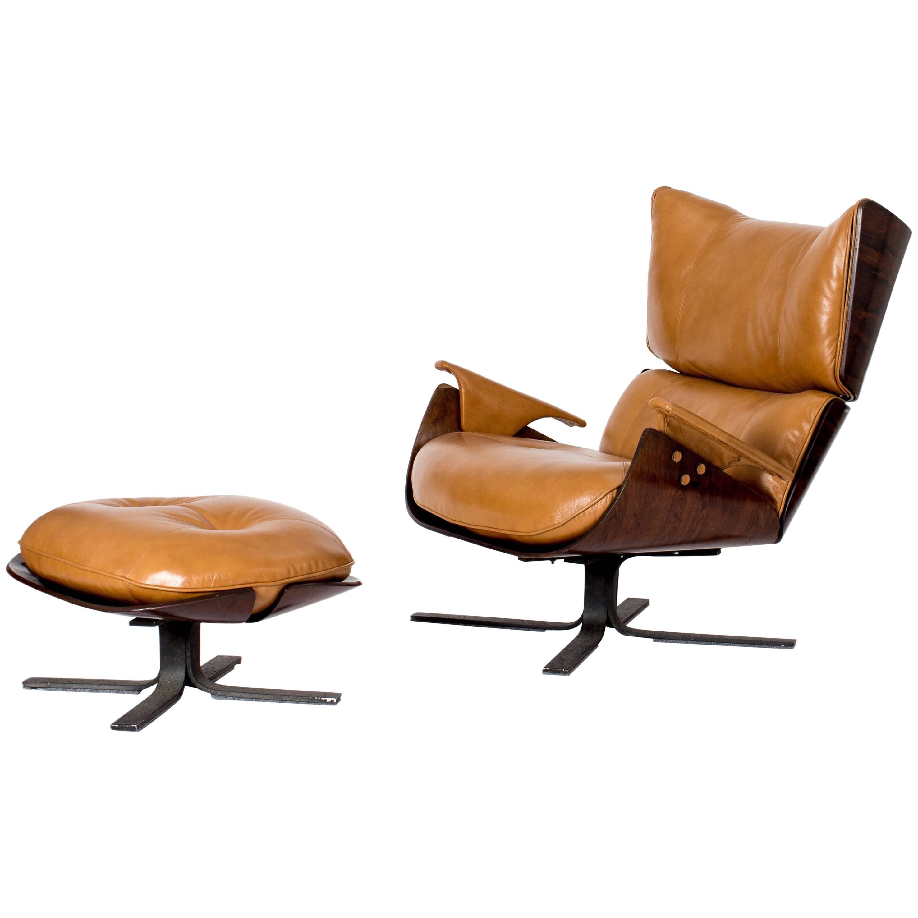 Jorge Zalszupin Paulistana Lounge Chair, Owned by Oscar Niemeyer, Brazil, 1960s