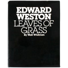"Edward Weston: Leaves of Grass by Walt Whitman" Book