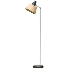 Rare Philips Floor Lamp with Enameled Metal Shade