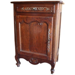 Antique 19th Century French Walnut Confiturier or Cabinet