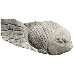 Big Fish Sculpture for Home, Garden, or Nautical Fishermen's Themed Space