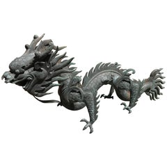 Chinese Huge Antique Bronze Dragon-Fine Quality 7