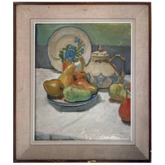 Still Life French, circa 1940 Oil on Canvas