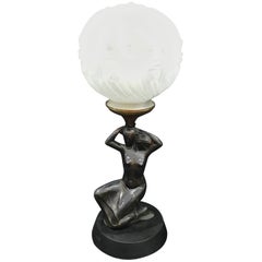 Italian Art Deco Table Lamp, circa 1930