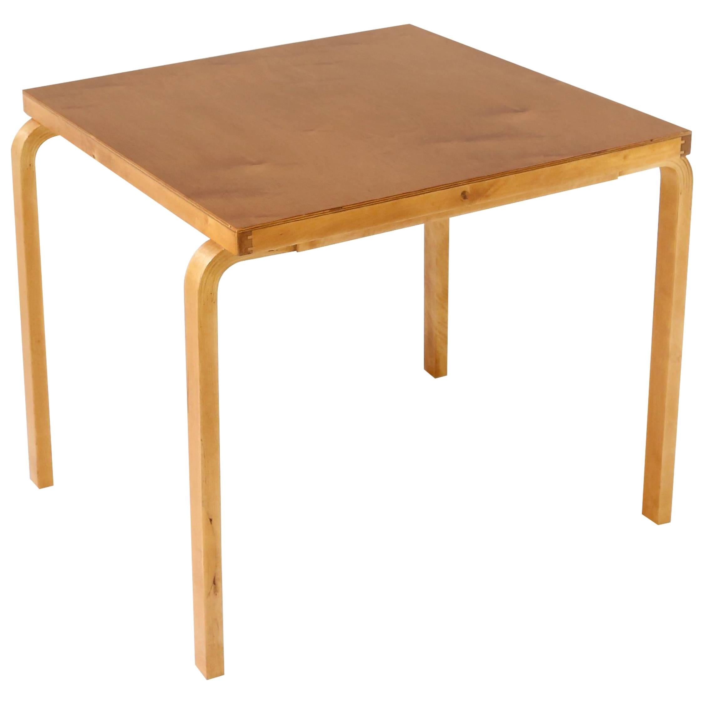 Alvar Aalto Square Table or Desk Model 81B Finmar