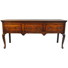 Georgian Oak Dresser Base