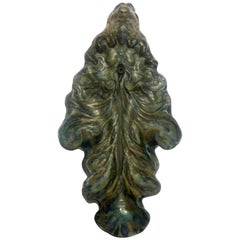 Numa Gillet, Georges Delvaux, an Art Nouveau Glazed Stoneware Pen Holder, Signed