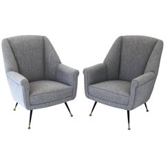 1950s Italian Lounge Chairs 9