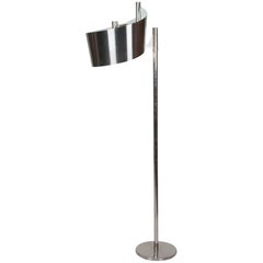 Chrome Floor Lamp by Charles et Cie 7