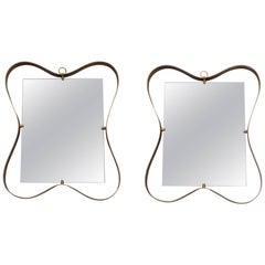 Fontana Arte Pair of Small Mirrors