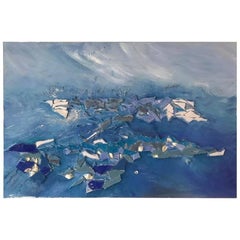 "Great Gatsby"-Local Westport Artist Re-Creates Aerial of Long Island Coast