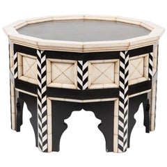 Souk Side Table with Faux Ivory
