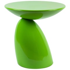 Wendell Castle Style Green Sculptural Side Table
