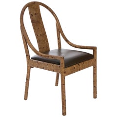 Lizard Skin Side Chair, circa 1940s