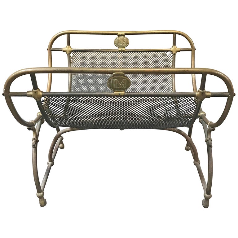 Antique Bronze Log Holder, circa 1850 at 1stdibs