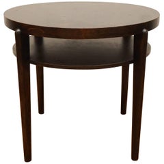 Wooden Round Side Table