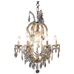 Maria Theresa Crystal Chandelier Antique Ceiling Lamp 