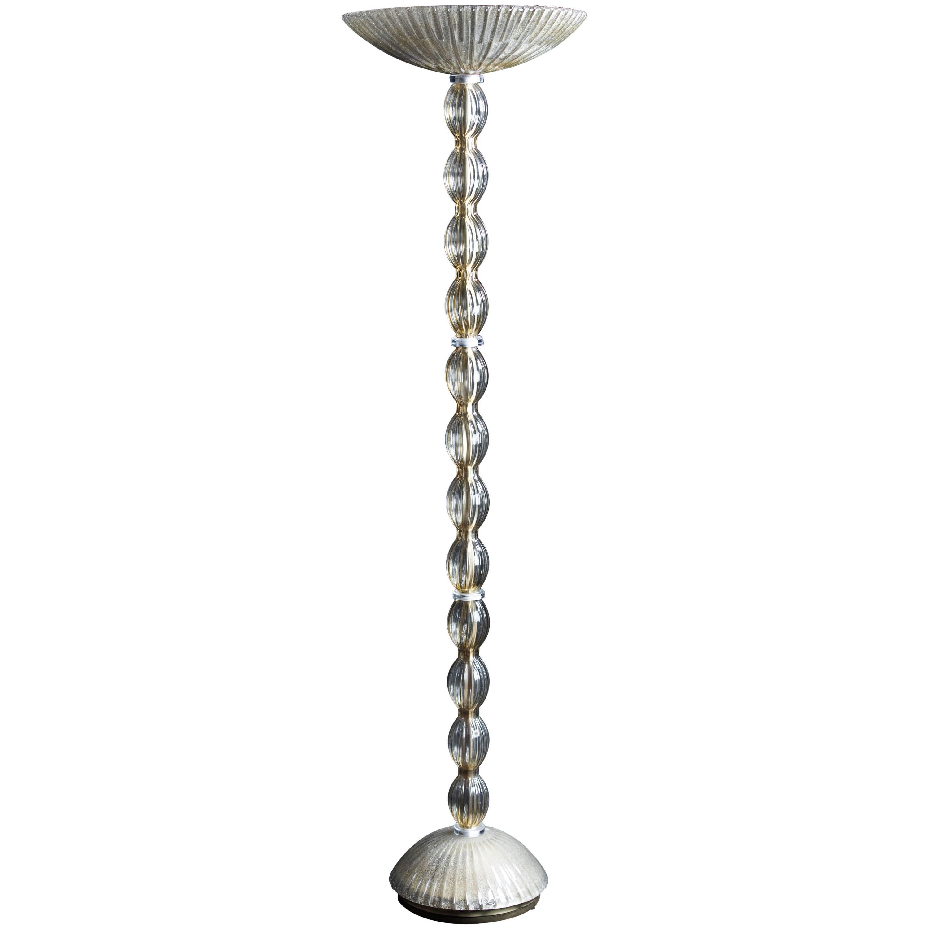 Murano Glass Vintage Floor Lamp