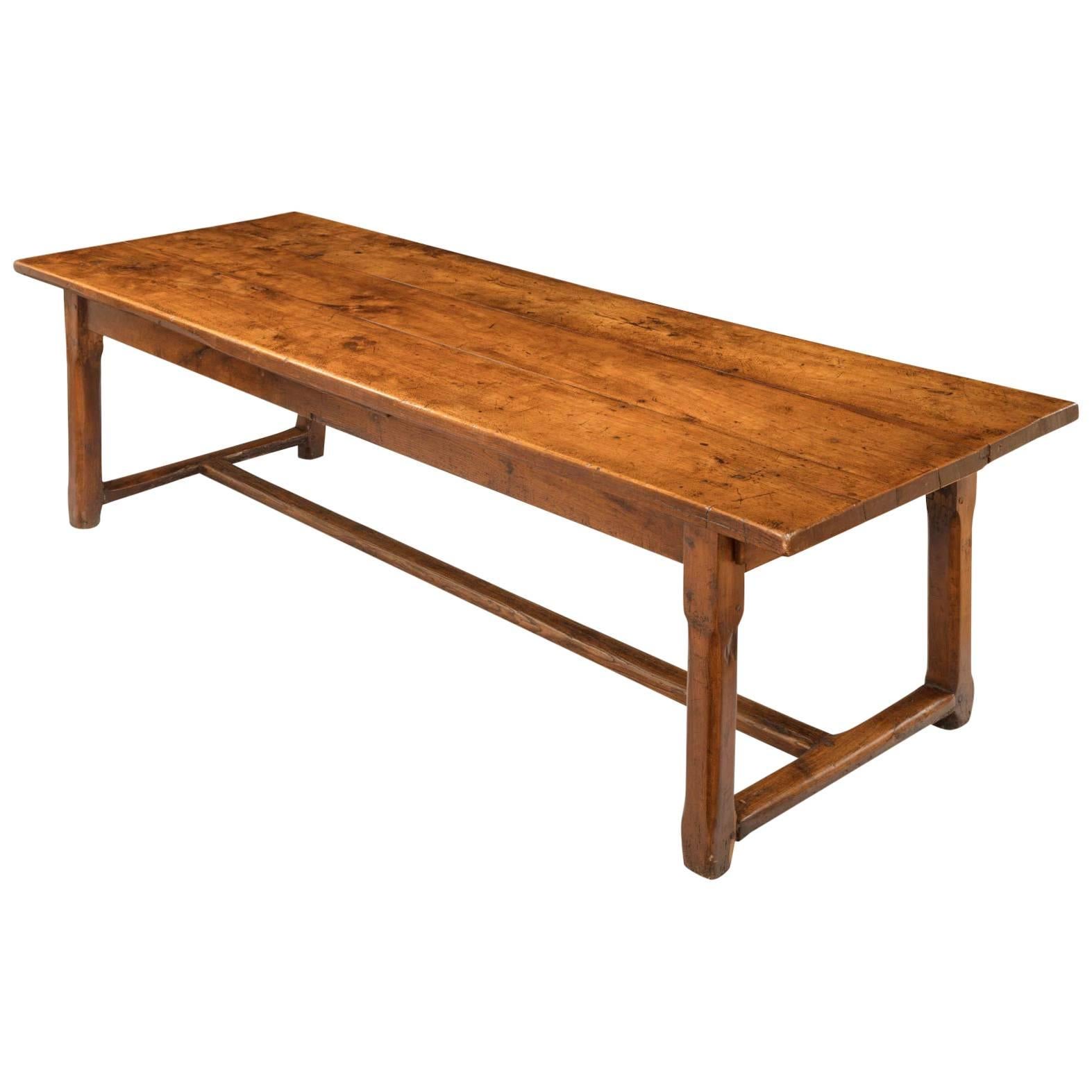 Large 19th Century French Refectory Table